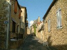 A quiet back street in Salignac.